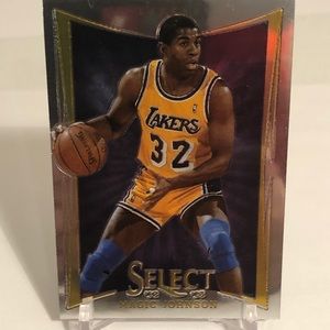 Magic Johnson rare 2012 select card